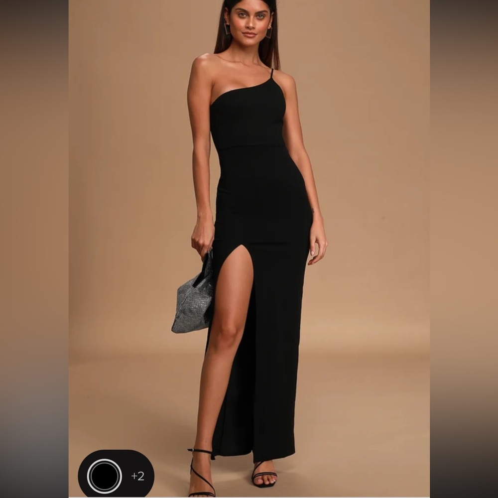 Lulus Keeper of my Heart one shoulder dress